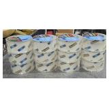 3 Lots 4ea Scotch Packaging Tape Heavy Duty