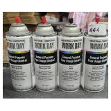 3 Cans Work Day General Purpose Alkyd Enamel & 1