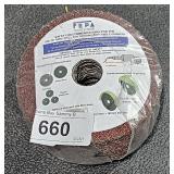 5Lots of 5 ea FEPA   Fibre Disc 4 1/2" W  P24