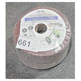 5Lots of 5 ea FEPA   Fibre Disc 4 1/2" W  P24