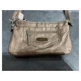 Rosetti Chocolate Metalic Crossbody Bag