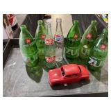 Pepsi-Cola, Dr Pepper, 7-Up and red car