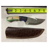 Handmade wooden Knife W/ sheath