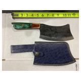 Handmade Resin Knife W/ sheath