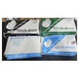 4 powder free nitrile disposable gloves
