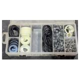 Bin w/ Plumbing Supplies