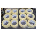2 Lots 6 Rolls of packing clear Tape