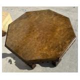 Small octagon coffee table