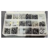 Rivets and Snaps in Storage Box