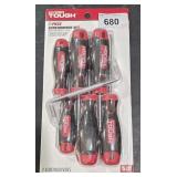 Hyper-Tough 7 piece screwdriver set