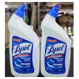 2 Lysol toilet bowl cleaner