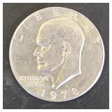 1978 D Eisenhower Dollar w/ Eagle Back