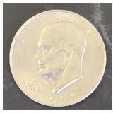 1977 P Eisenhower Dollar w/ Eagle Back