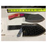 Handmade wooden Knife W/ sheath