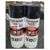 2 Rust-Oleum multi-purpose spray paint