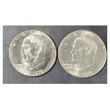 2Lots 1ea 1776ï¿½1976 Bicentennial Eisenhower