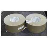 2 Rolls heavy-duty cloth utility duct tape
