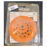 Ridgid 7" Diamond Cup Wheel & Box of