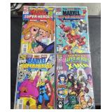 4 Marvel Super-Hero Vintage Comics