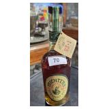 Michters single barrel rye whiskey   750ml
