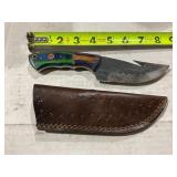 Handmade wooden knife