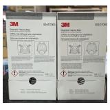 2 respirator cleaning wipes