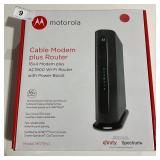 Motorola cable modem plus Router