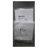 2 bags of cotton wipers 9x9