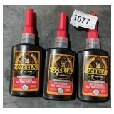 3 Gorilla, high strength, red thread locker
