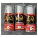 3 gorilla high strength red gel thread locker