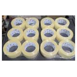 2 Lots 6 Rolls of clear packing Tape