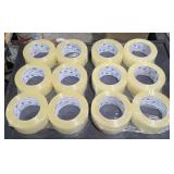 2 Lots 6 Rolls of clear packing Tape
