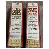 2 boxes Super X, 22 long rifle hollow points  #44