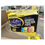2 lots 1 box  sugar free all sport freezer pops