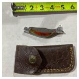 Handmade wooden Knife W/ sheath