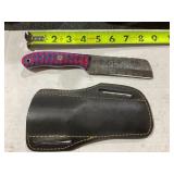 Handmade wooden Knife W/ sheath