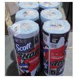 6 original Scott multi-purpose shop towels