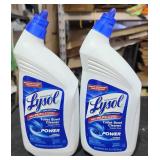 2 Lysol toilet bowl cleaner