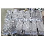 3 lots of 4 industrial nylon protective gloves