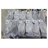 3 lots of 4 industrial nylon protective gloves