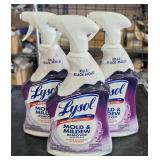 3 Lysol mold and mildew remover
