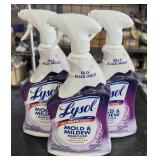 3 Lysol mold and mildew remover