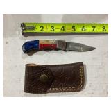 Handmade wooden knife