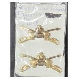 Army  Armor Branch Insignia Balfour 1/20 10K GF
