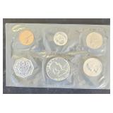 1961 P Coin Set w/ 3 Silver Coins Quarter, Quarter