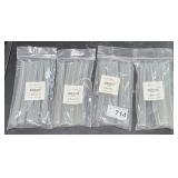 4 HS clear tubing 8-6 ga x 6"