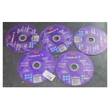 (5) 3M 6" Cubitron 3 cut-off wheel