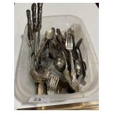 Misc. flare ware w/ a three piece knife set