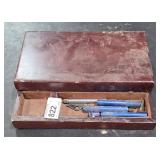 Wood Box w/ T Handle Socket  / T-Spanner