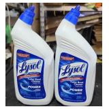 2 Lysol toilet bowl cleaner